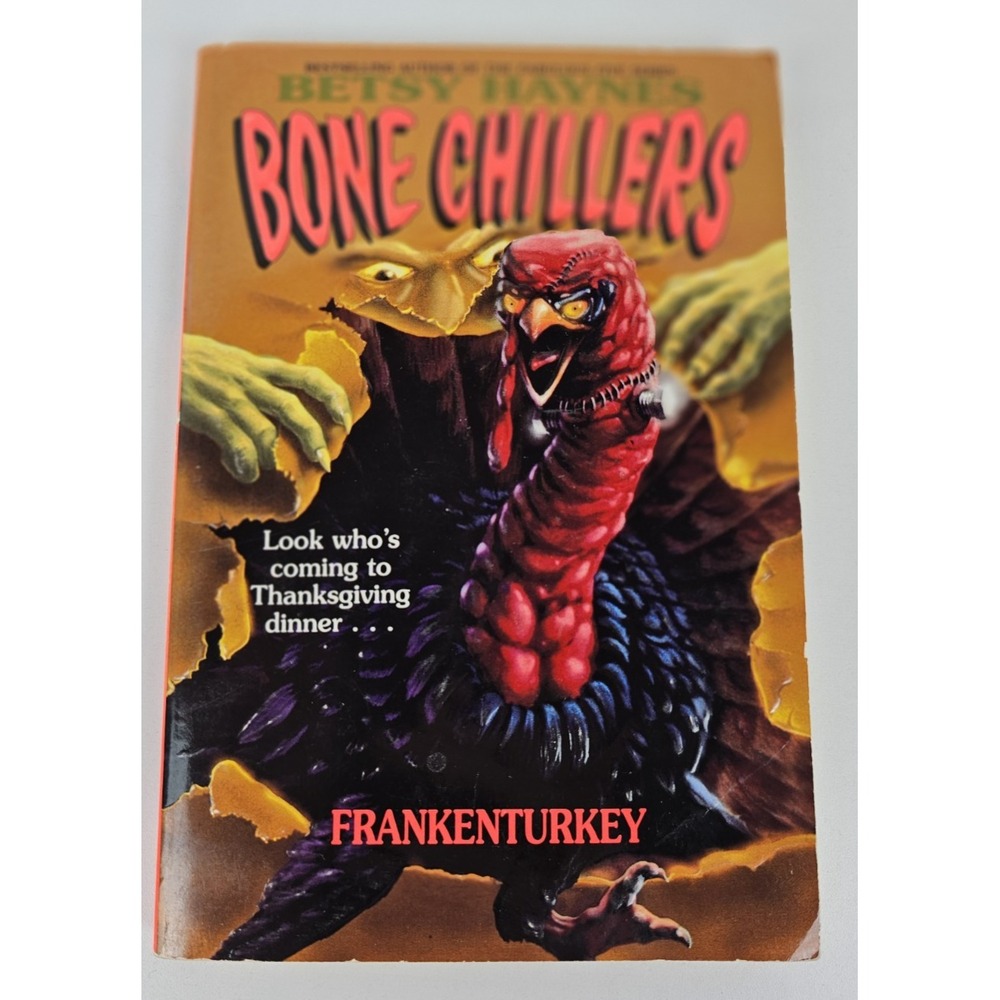 Betsy Haynes Bone Chillers Book 4 Frankenturkey 1994 Good Condition